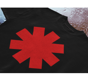 RHCP Asterisk Fabric Distressed